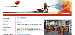 Fuerwehr Duernten Webseite